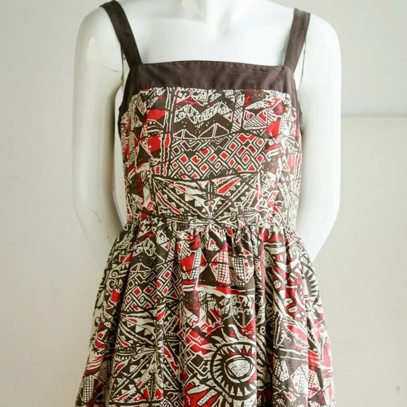 Oscar by Oscar de la Renta Geometric Print Dress - Picture 6 of 12